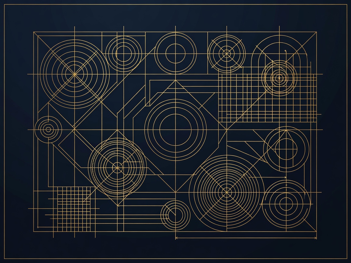 Blueprint vector graphic