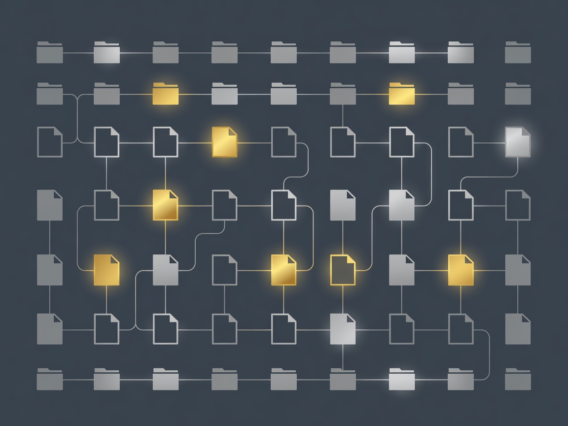 Organized files and data